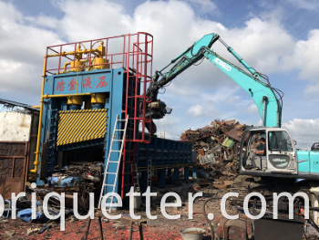 Q91y-500 Hydraulic Scrap Metal Baling Shear Machine for Hms Steel